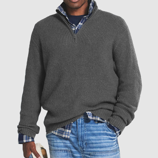 Finley™ - Essentiel Sweater Med Lynlås